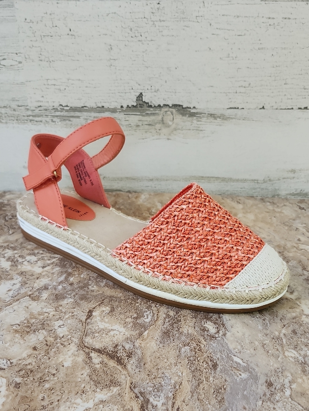 NWOT ANNE KLEIN JORDANNA ESPADRILLE SANDAL - Picture 2 of 9